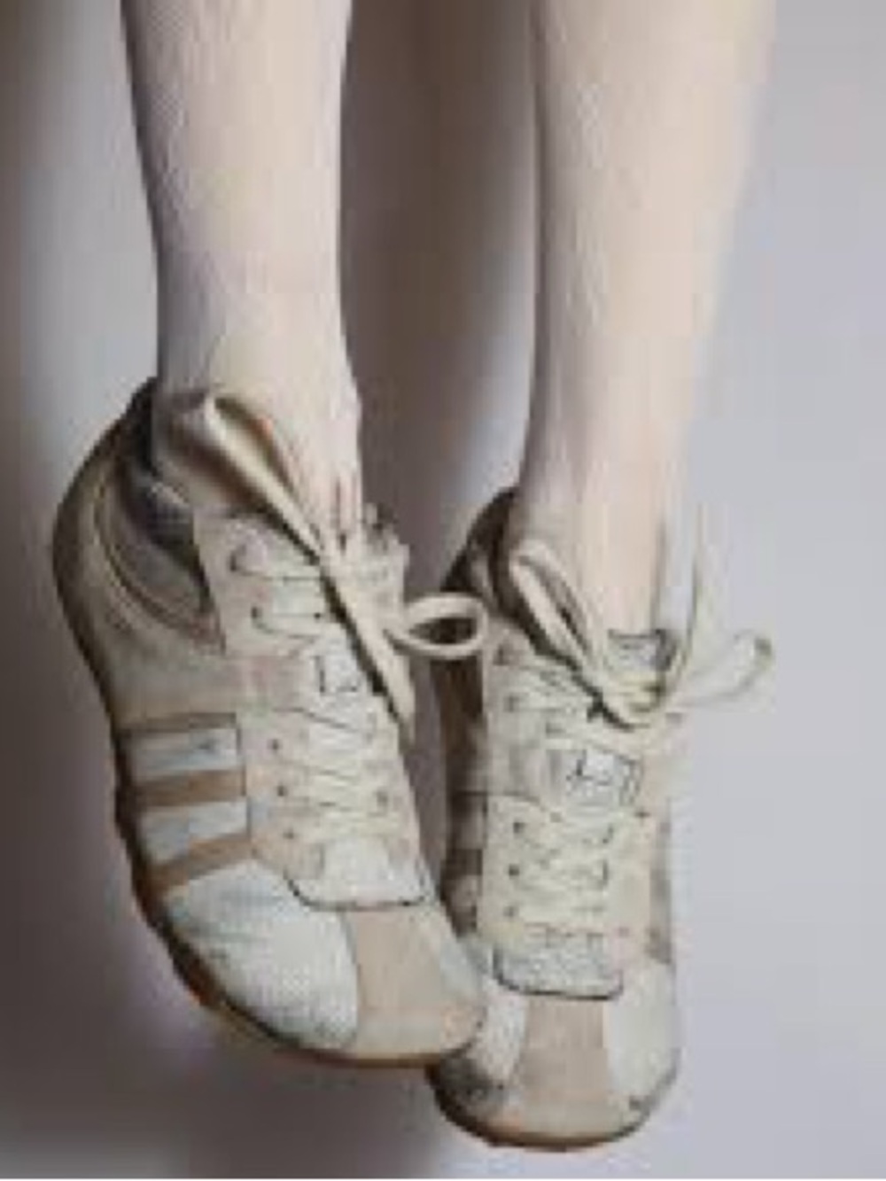 Diesel Women's Beige Lace-Up Athletic Sneakers